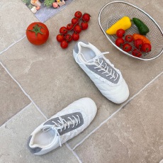 批发真皮小众蕾丝边厚底德训鞋女新款真皮<b class='q'>休闲</b>运动斜系带小皮鞋