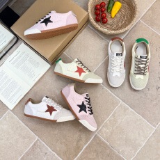 真皮德训鞋女2026夏季新款女鞋软底休闲星星板鞋软底舒适阿甘鞋