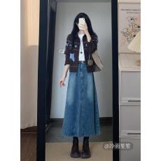 批发因蔓热可可系列|<b class='q'>北极</b><b class='q'>绒</b>费尔岛翻领毛衣外套女2025秋季咖针织开衫