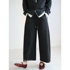 批发三吋时光4778糯米裤！cleanfit潇洒利落9分裤宽松加厚高腰香蕉裤