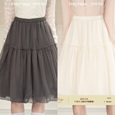 批发HEYNEW甜美公主风蓬蓬半身裙女春季新款<b class='q'>高腰</b>显瘦减龄巨好看网纱裙