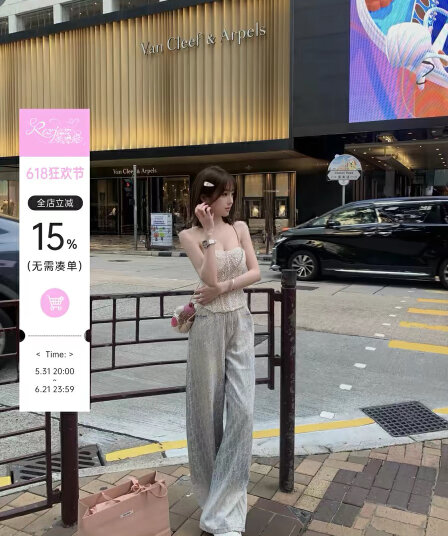 길다 다리 허리 좋은 여름 무거운 작업 핫픽스 넓은 다리 스트레이트 루즈핏 워싱 하늘색 청바지 캐주얼 슬림해 보이는 핫걸