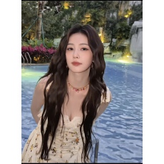 批发白鹿<b class='q'>明星</b>同款夏季法式波点收腰露背碎花长<b class='q'>款</b><b class='q'>连衣裙</b>女显瘦度假风