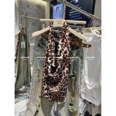 批发26夏季新款韩版时尚百搭洋气豹纹挂脖<b class='q'>吊带</b><b class='q'>背心</b>女搭配破洞<b class='q'>牛仔</b>裤