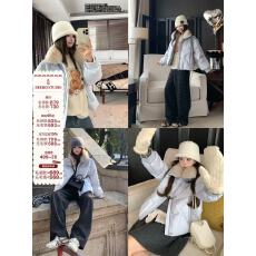 批发DEEMO 陪你过冬！自留款版型绝绝子进口狐狸毛领90白鸭绒羽绒服