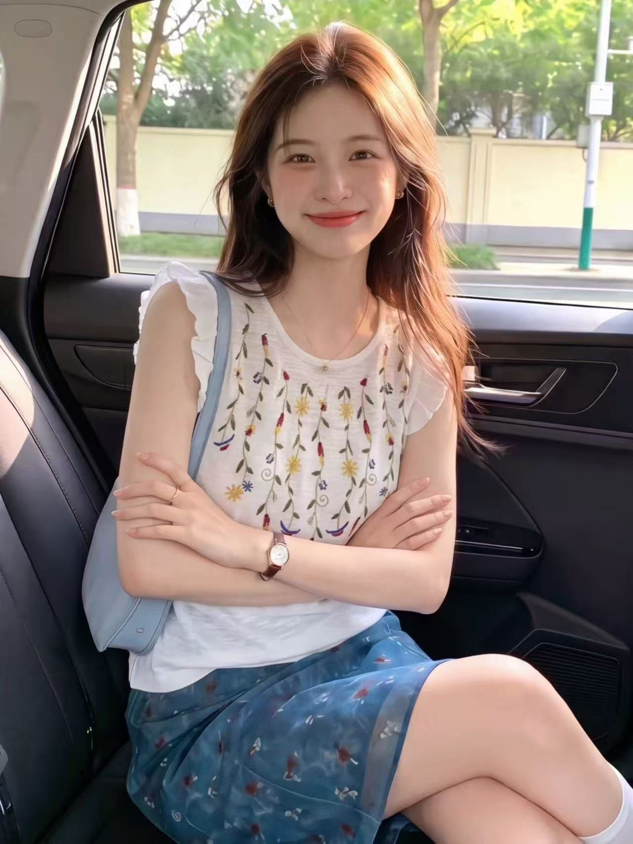 출퇴근 바람 배색 스트라이프 홀로우 아웃 니트 민소매 조끼 여성 여름 외출용 2026 새로운 아름다운 서리가 내린 첨부 된 의류