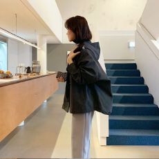 批发2026新<b class='q'>秋</b>新款韩国防晒衫百搭薄款休闲宽松夹克外套女长袖风衣