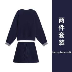 批发早秋韩系穿搭套装2026初秋新款女装<b class='q'>休闲</b>时尚运动卫衣半身裙两件套