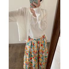 批发松弛感穿搭镂空提花针织开衫女<b class='q'>夏季</b>宽松慵懒高级感薄款<b class='q'>防晒衫</b>上衣