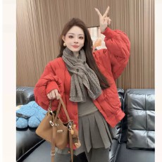 批发韩系情侣装针织粗毛线围巾女秋冬高级感百搭男生防风保暖护颈围脖