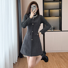 批发<b class='q'>小香风</b>设计感黑色两件套打底亮片背心裙女<b class='q'>连衣裙</b>套装潮