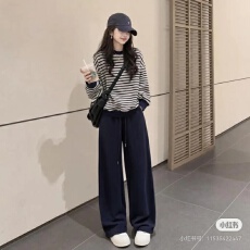 2026韩国复古港味条纹别致卫衣女新款爆款宽松bf慵懒风长袖外套潮