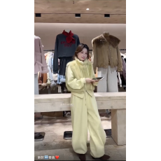 批发毛绒拼接立领卫衣