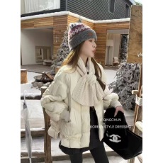 批发韩系围脖羽绒服