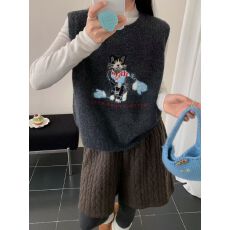 批发2025<b class='q'>冬</b>季新款欧货女装宽松时尚休闲百搭上新设计感时尚马甲