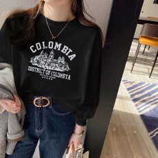 批发<b class='q'>韩国</b>外贸韩版新款短袖T恤女装夏季打底圆领印花宽松印花上衣