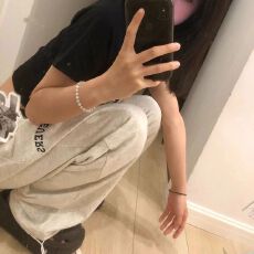 批发【常规/加绒】 美式灰色运动裤女<b class='q'>秋</b>冬新款宽松直筒阔腿休闲卫裤