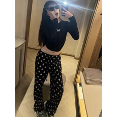 批发1*1纯棉包领<b class='q'>长袖</b>t恤新款秋季修身<b class='q'>打底衫</b>设计感小众短款辣妹上衣