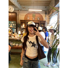 批发1*1纯棉 常规款正肩常规<b class='q'>短袖</b> 高弹力新款夏季修身显瘦洋气上衣