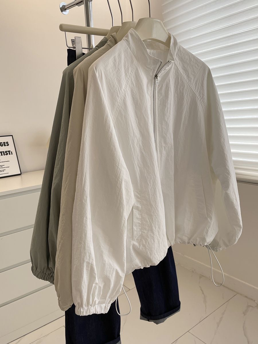 보존 폭발 추천 핏 스타일 매우 결함 공차 캐주얼 자외선 차단 의류 여성 여름 얇은 스타일 외출용 다용도 자켓