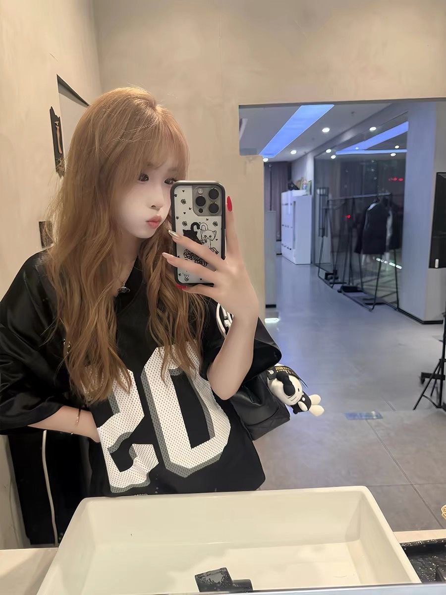 슈퍼 그릇 아메리칸 바람 럭비 서비스 레트로 저지 티셔츠 알파벳 프린트 루즈핏 운동 반팔 남자 여자