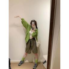 批发实拍实价 运动户外连帽防晒服休闲外套<b class='q'>百搭</b>运动中裤