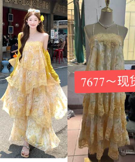 acaine 3 23 20 00 이전 네 시간 9 할인 무거운 작업 레이스 프린트 요정 가스 케이크 드레스