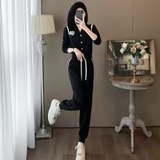 批发休闲<b class='q'>运动</b>服套装女2025年秋季新款时尚高级感卫衣卫裤两件套