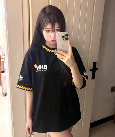 전후 자수 주문 부형제 네리 가게 천 19 지점 220 그램 순면 반팔 티셔츠