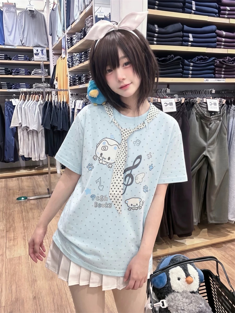 원본 넥타이 부형제 천 인쇄 19 지점 220 그램 순면 반팔 티셔츠