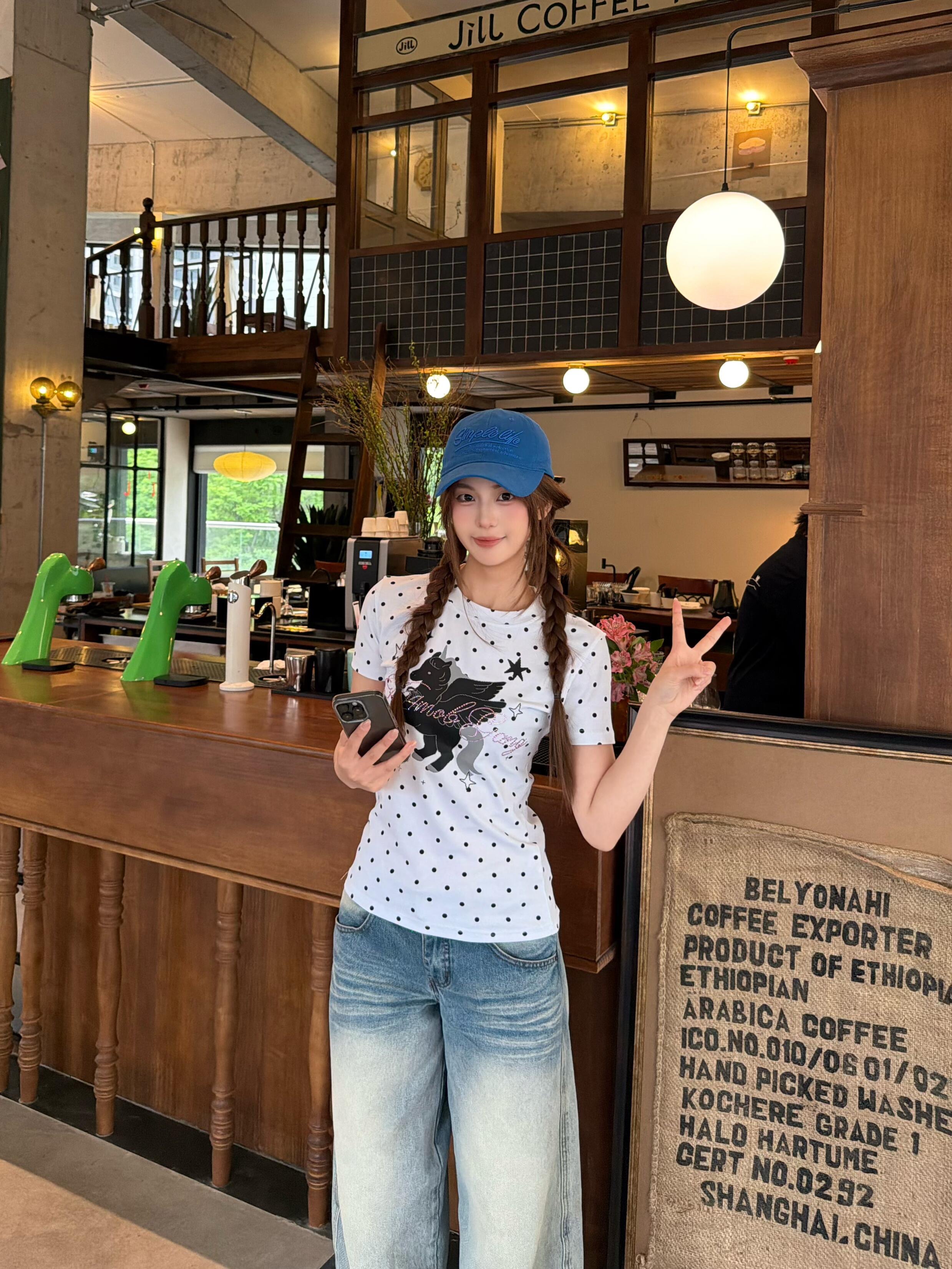 220 그램 40 빗질하다 92 면 8 암모니아 Lun 이후 패키지 칼라 몸매 가꾸기 슬림해 보이는 긍정적 인 어깨 반팔 티셔츠