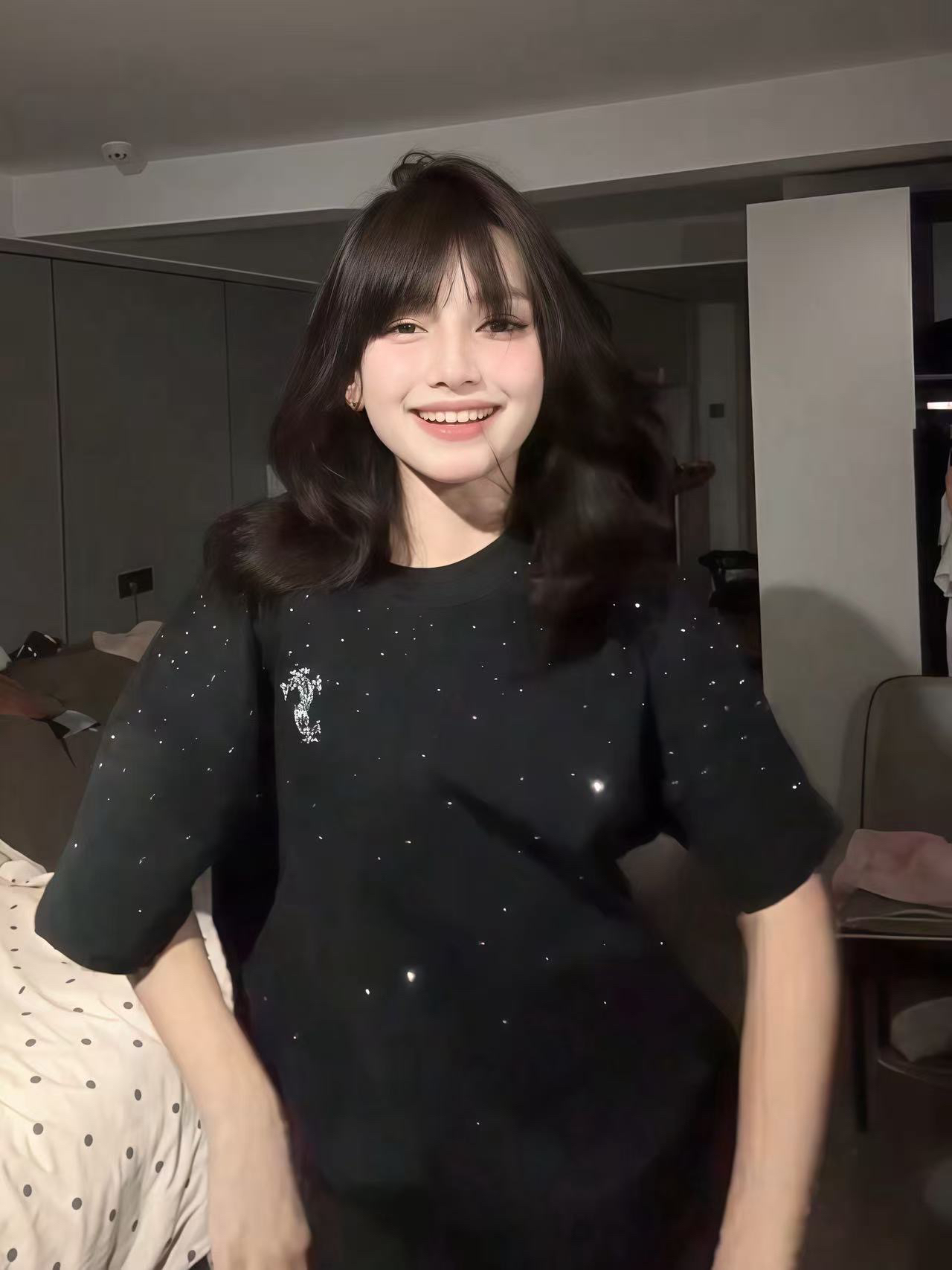 원본 명중 에디션 핫픽스 공예 19 지점 220 그램 순면 반팔 티셔츠 남녀