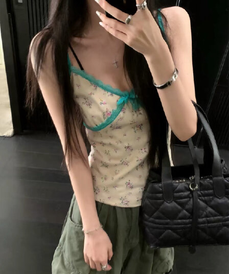 광저우 원단 훌륭함 면 260 그램 프린트 슬립