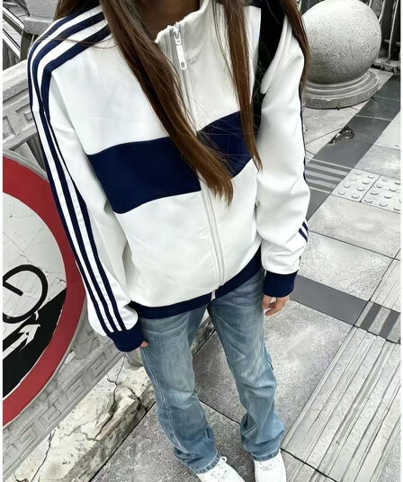 얇은 스타일 이후 패키지 칼라 순수한 Mianhua 면 복합 후드티 여성