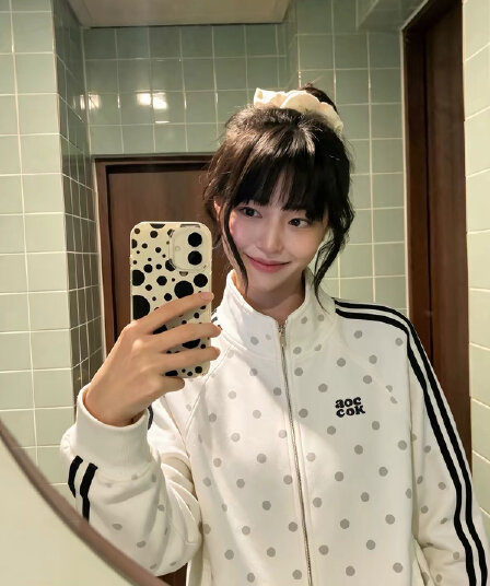 얇은 스타일 백금 지퍼 이후 패키지 칼라 순수한 Mianhua 면 복합 후드티 여성