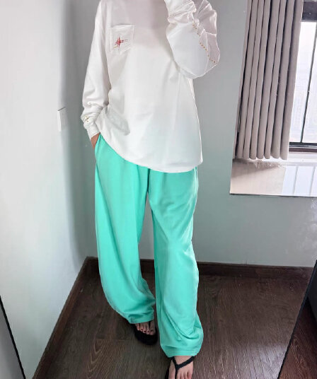 주문 주머니 프린트 긴팔 티셔츠 순면 220 그램 면 이후 패키지 칼라 새로운 라운드 넥 프린트 맨위
