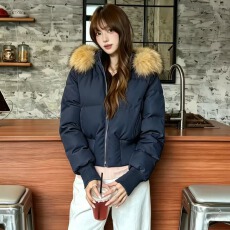 批发冬日暖炉时髦显瘦韩系大毛领棉服女百搭加厚防寒保暖棉衣外套女装