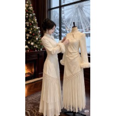 批发10/31 20:00 限时95折暖玉浮光 新中式立领加绒加厚<b class='q'>流苏</b>旗袍