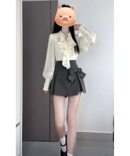 수 있습니다. 소금 수 있습니다. 달콤한 달콤한 매운맛 순수한 욕망 비즈니스웨어 품격 여신 팬 셔츠 치마바지 투피스 슈트