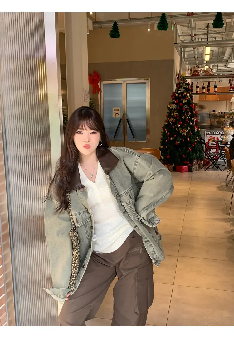 V넥 버튼 니트 상세 이미지 22