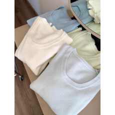 批发圆领针织打底衫女<b class='q'>秋</b>冬内搭新款基础款百搭坑条巨好看韩系上衣