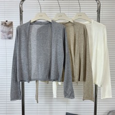 批发高级感长袖防晒针织<b class='q'>开衫</b>女夏新款超好看简约百搭独特别致上衣