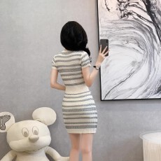 批发2026夏季针织<b class='q'>连衣裙</b>