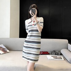 批发2026夏季针织<b class='q'>连衣裙</b>