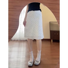 批发大码女装高级感法式波点半身裙女夏季新款高腰显瘦百搭气质裙子