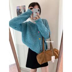 批发糖果色<b class='q'>针织</b><b class='q'>开衫</b><b class='q'>女</b>毛衣外套