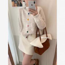 批发糖果色<b class='q'>针织</b><b class='q'>开衫</b><b class='q'>女</b>毛衣外套