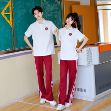 批发<b class='q'>实拍</b>天才女友田曦薇胡一天同款校服初高中生运动会班服三件套