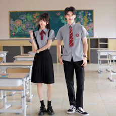 批发实拍 <b class='q'>班</b><b class='q'>服</b>学院风高中生套装jk制<b class='q'>服</b>初中<b class='q'>学生</b>合唱表演<b class='q'>服</b>