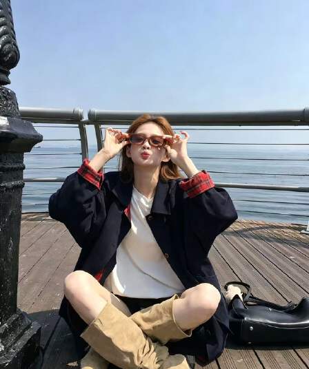 ssydfer 남섬 기억 가을 디자인 센스 주머니 패션 재킷